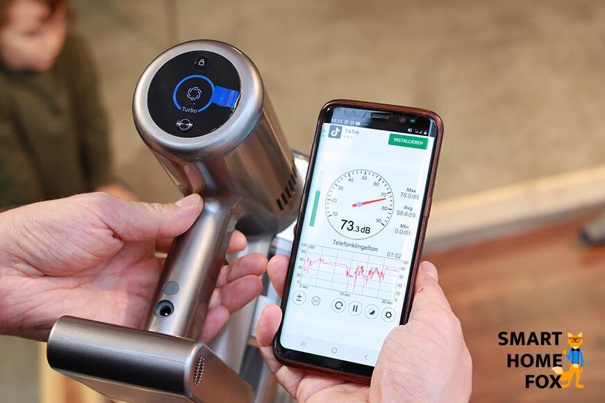 volume sonore aspirateurs dreame